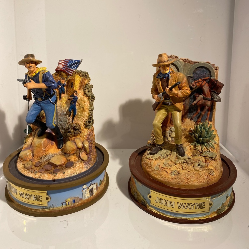 John Wayne sculptures